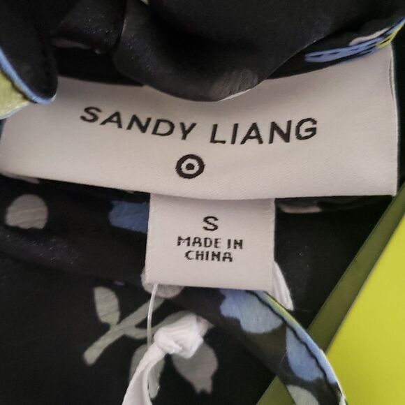 Sandy Liang  x Target Floral Print Short Sleeve Tiered Dress NWT - Picture 6 of 7